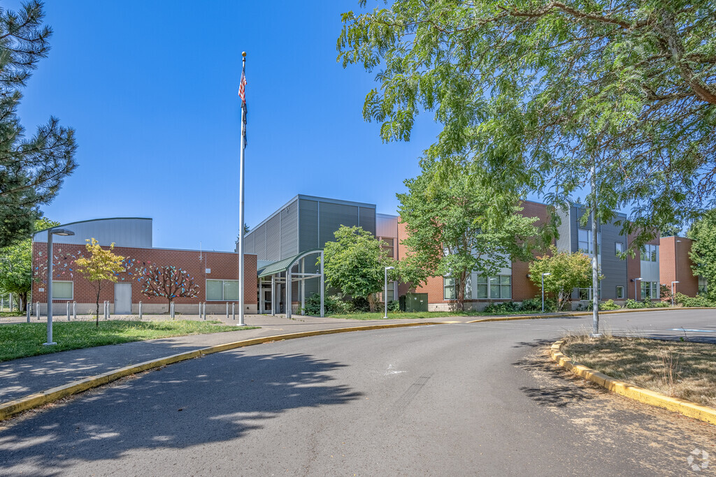 Children in the neighborhood may attend Charles F. Tigard Elementary, which earns a B-plus on Niche.