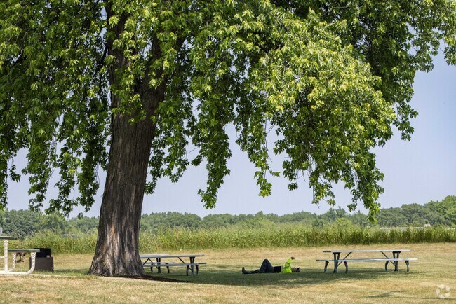 Hutchins Athletic Field in Gurnee even has some shade if you want to have a rest.