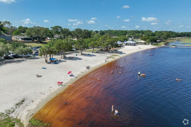 Waterfront Park in Clermont is usually bustling with various activities.