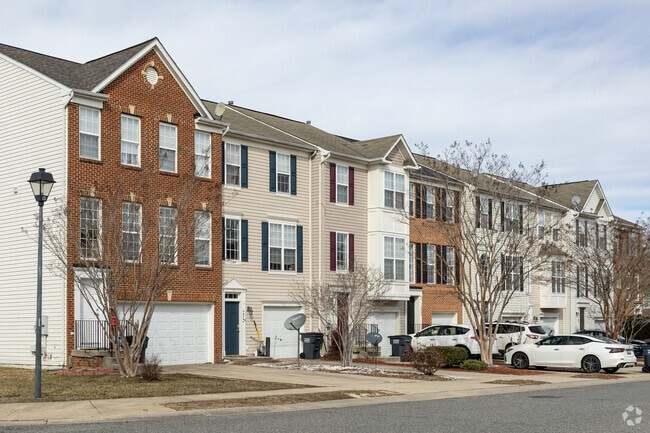 Neighborhoods of townhomes are popping up in Lexington Park to fill the demand of the growing population.