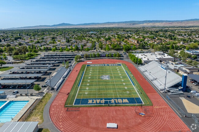 At Merrill F. West  each day, a masterpiece of discovery  in Tracy.