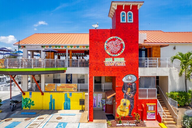 Mad Beach Cantina serves delicious Mexican food and you can create your own margarita.