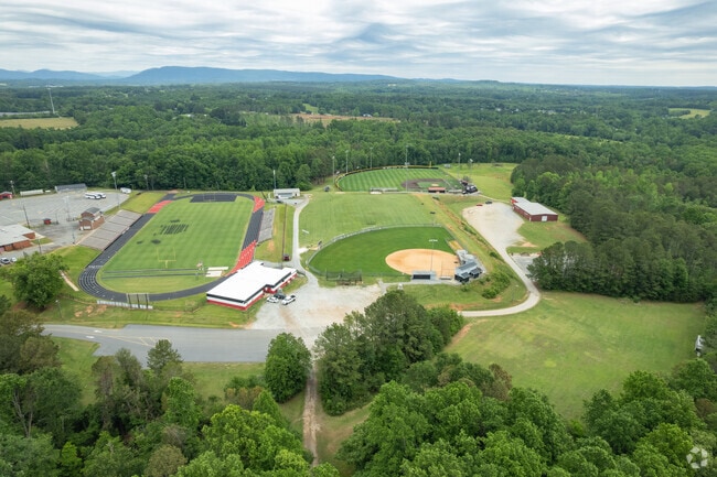 Football is a popular sport at East Rutherford High School.