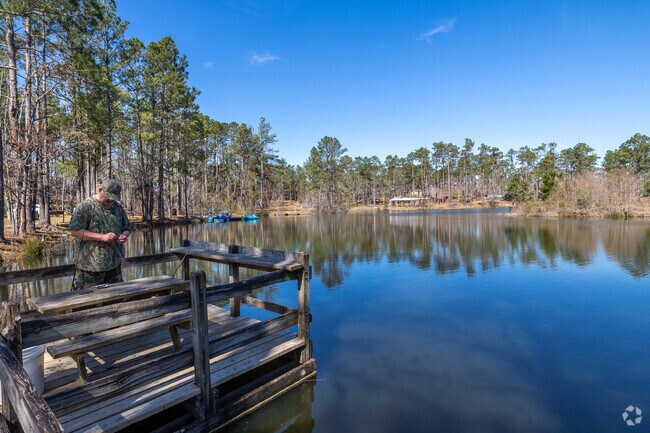 The best place to be on a hot summer day in Douglas is outside on the lake.