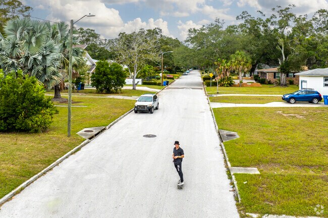 Highland Oaks residents find many ways to be out enjoying the neighborhood.