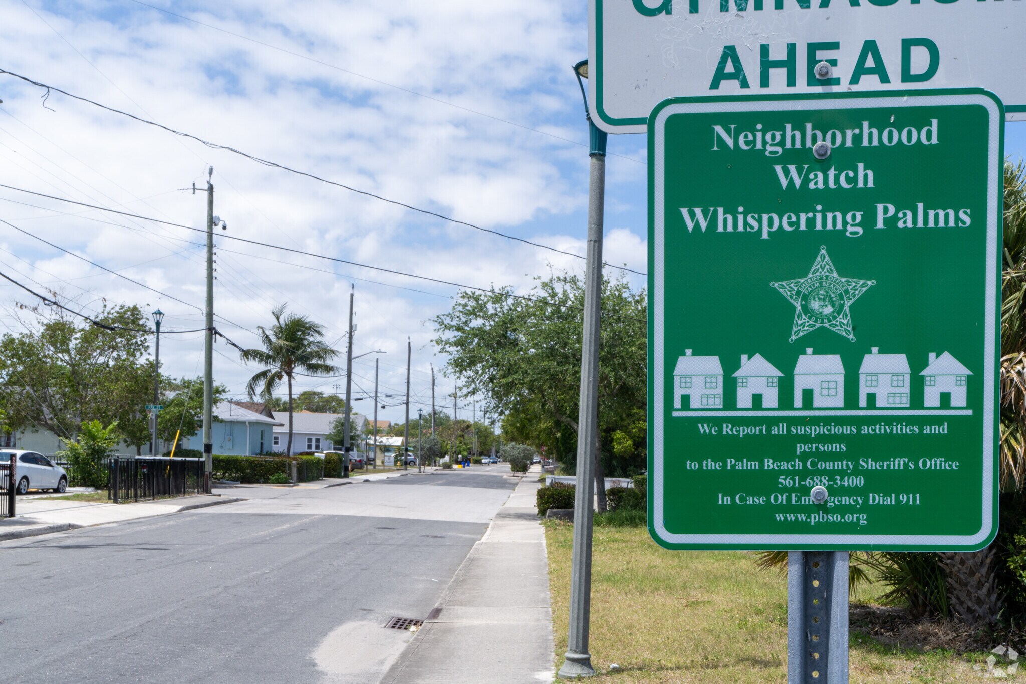 Whispering Palm Neighbors work together to make sure everyone is Feeling safe.