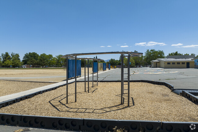 Here we have some monkey bars at Reno's Peavine Elementary.