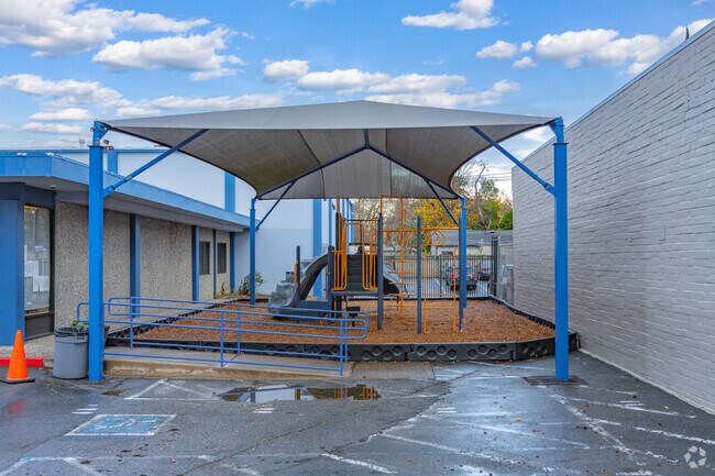 Students of Courtyard Private School enjoy playing at Courtyard Private School.