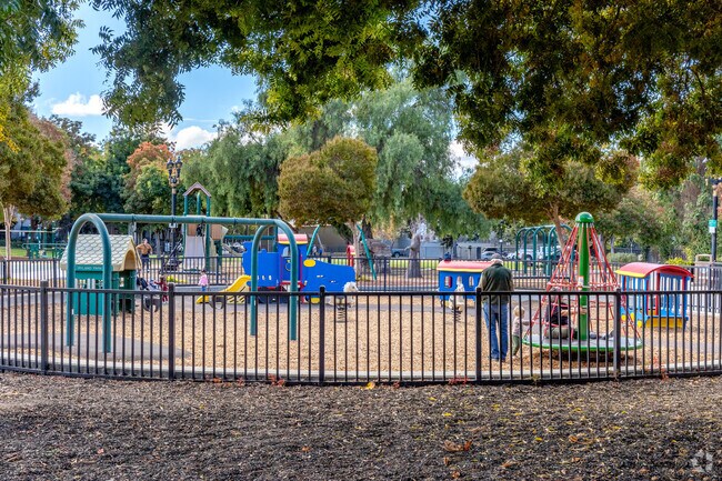 Your kids will love the playground at Ryland Park in San Jose.