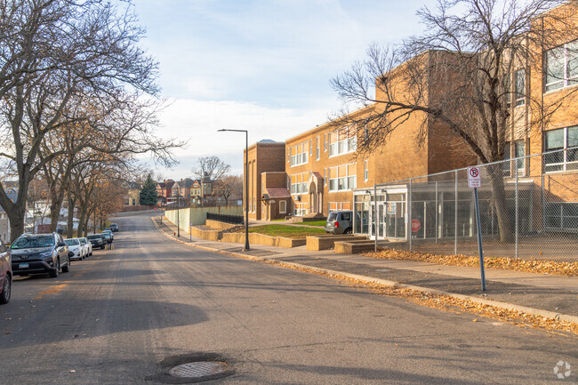 Step Academy Elementary has an involvement population of 98% Black students and 2% others.