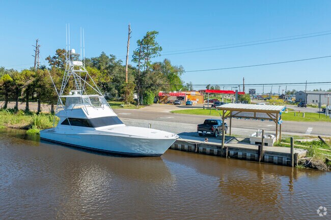 Bourg is situated on the 
Bayou Terrebonne, and many residents own boats.