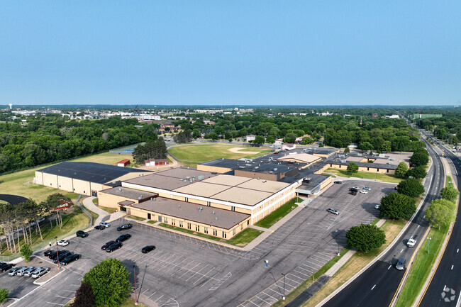 Monticello Middle School lies in the northeastern area of the city.