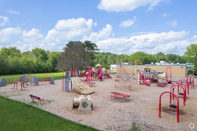 Children love the playground at Glencliff Elementary School.