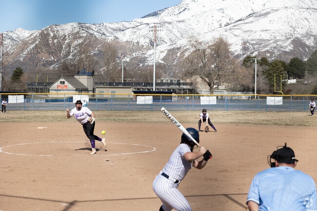 Bonneville High School Softball Game. Washington Terrace, UT 84405