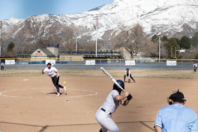 Bonneville High School Softball Game. Washington Terrace, UT 84405