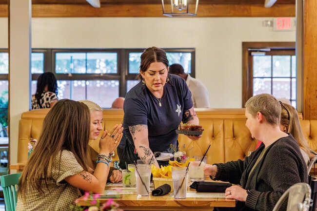 The Heights Taco and Tamale Co is a convenient lunch spot for Cammack Village residents.