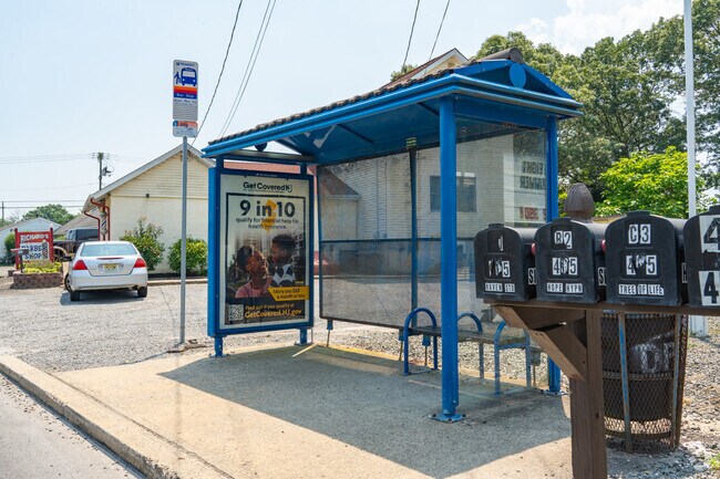 The bus on the I-9 takes people out of town to as far as Atlantic City.