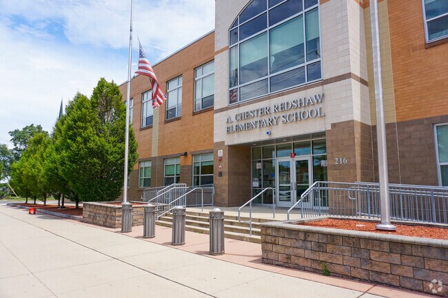 A. Chester Redshaw Elementary School in New Brunswick, New Jersey.