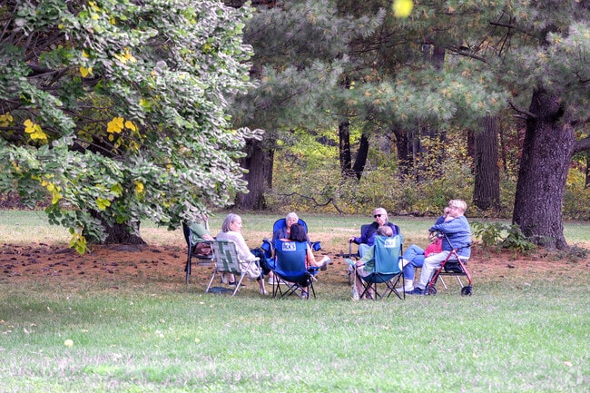 Gatherings in the Delaware Trails neighborhood is a wonderful way to build a sense of community.