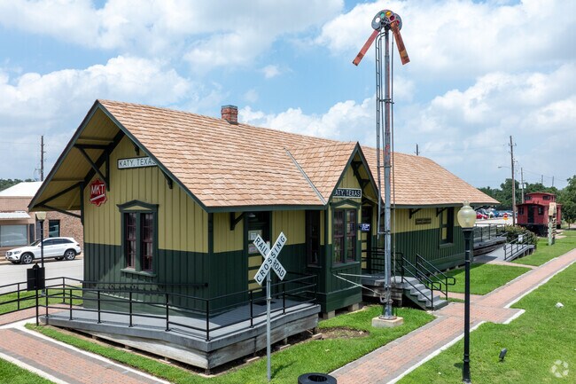 Explore Katy's railroad history at the Railroad Museum.