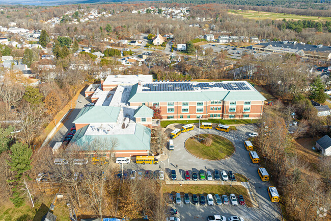 Norrback Ave Elementary is situated up on a hill and feels very private.