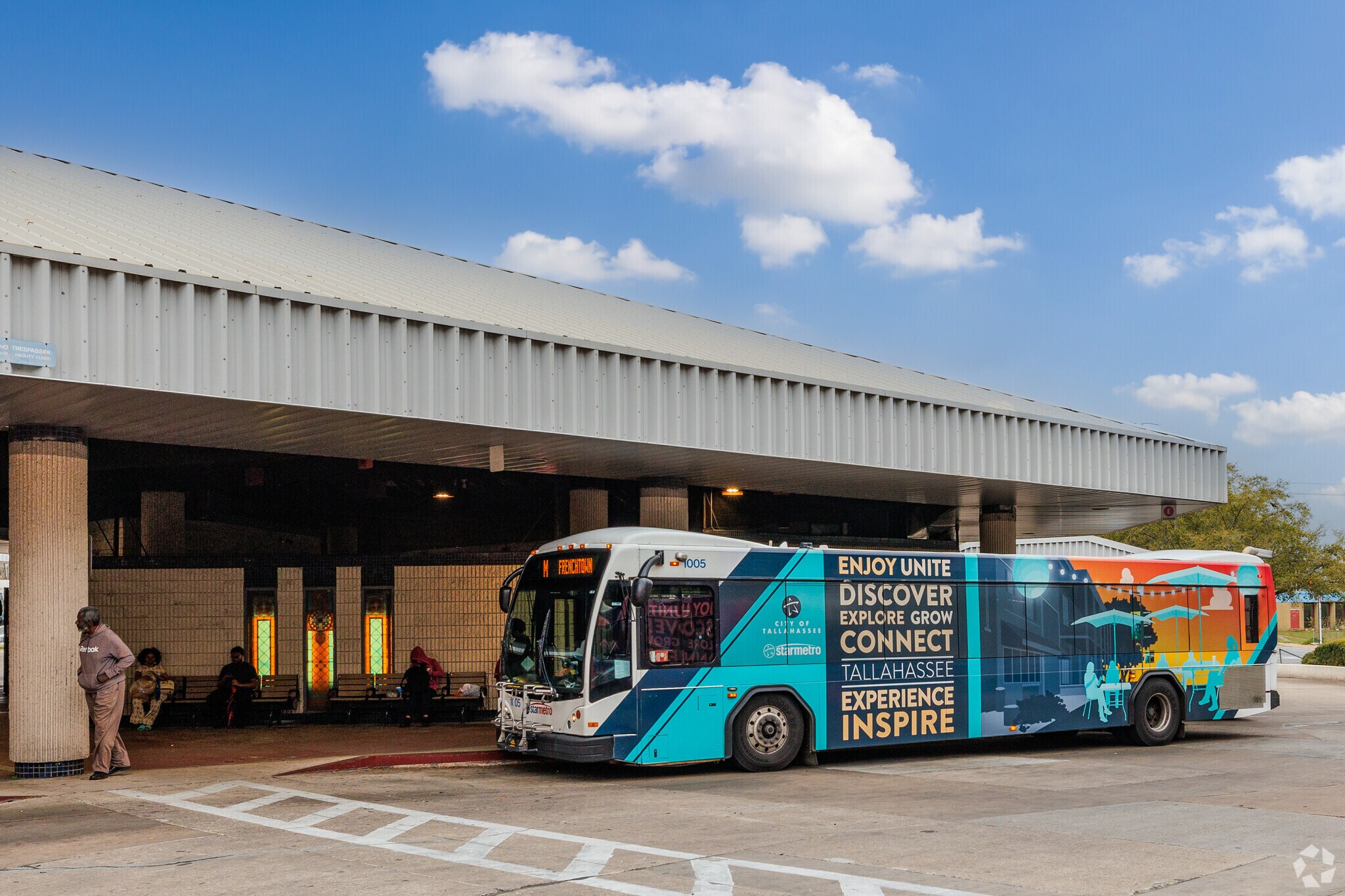 Star Metro bus transportation runs on a regular schedule throughout the Tallahassee areas.