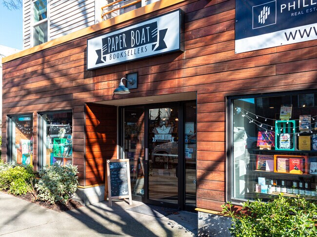 Paper Boat Booksellers is an independent bookstore selling a variety of titles in Seaview.