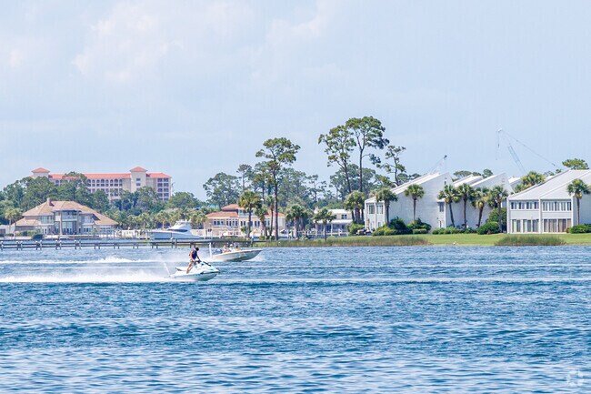 Whether on jet skis, fishing or skiing boats, or large cruisers, summer is perfect for water fun in Upper Grand Lagoon.