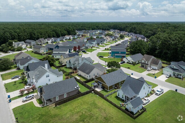 Explore unique styles of homes with striking architectural detail in Cordesville.