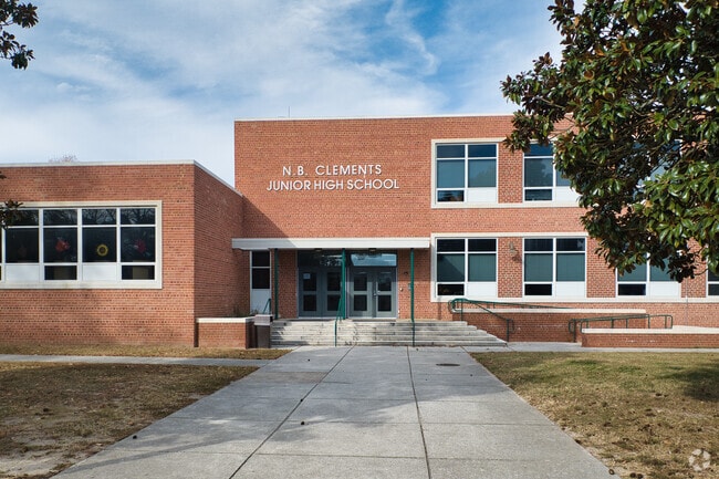 Eighth- and ninth-grade students in Fort Gregg-Adams may attend N.B. Clements Junior High.