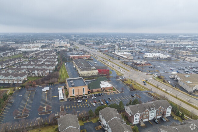 Icn Full-Time School Program aerial view.