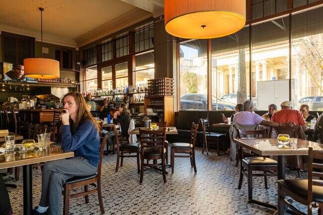 Z Cafe in Pill Hill has a retro cafe aesthetic.