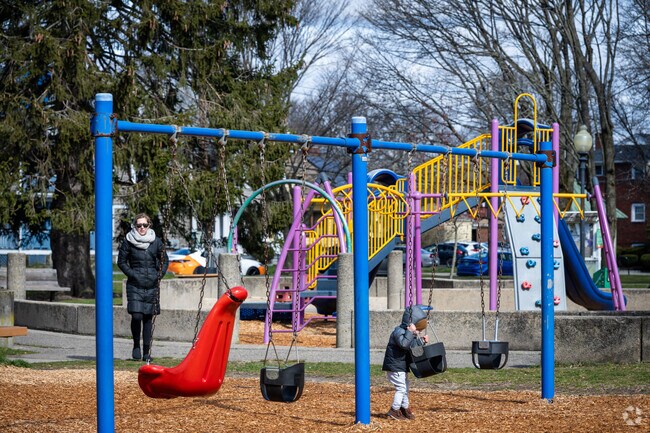 Creating memories with my little one at Lippitt Memorial Park in Oak Hill, Providence.