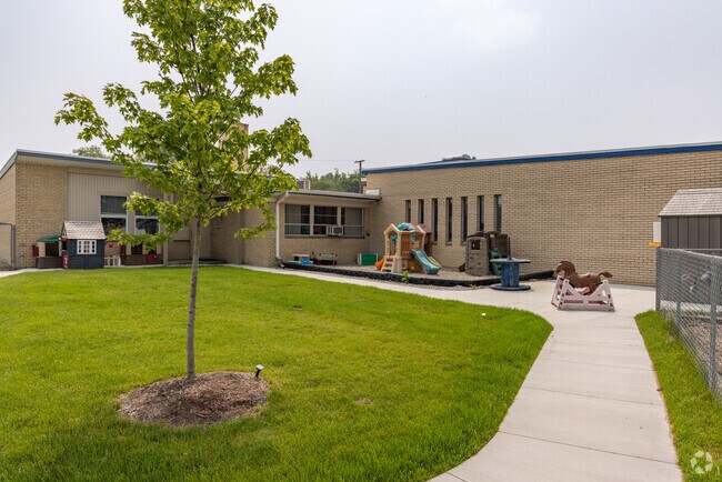 St John's Lutheran School play area in the city of Westland.