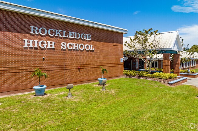 Rockledge High School serves more than 1,500 students in the area.