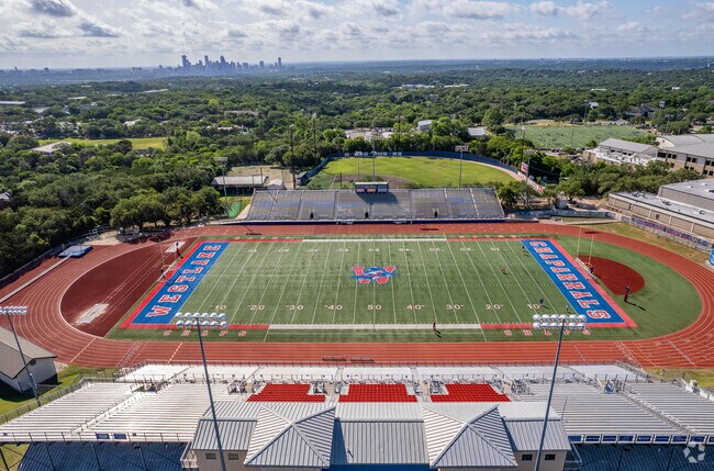 Westlake High School's Chaparrals, near Lake Austin, dominate sports in the area.