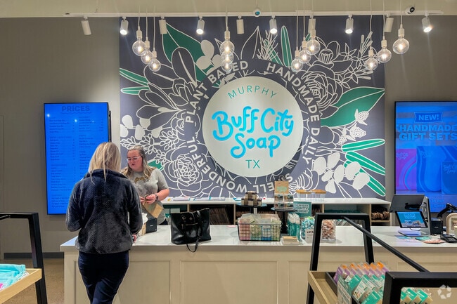 Stop in at Buff City Soap in Murphy for natural made in house scents