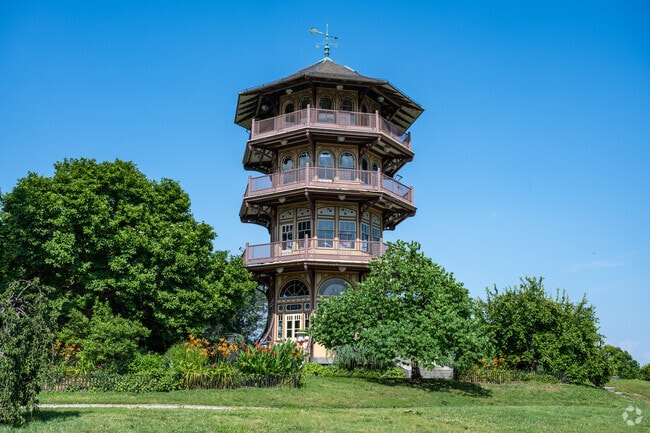 The Observatory in Patterson Park was built in 1891.