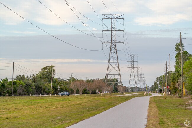 Duke Energy Trail is a long trail cutting through the neighborhood of Trails of Countryside.