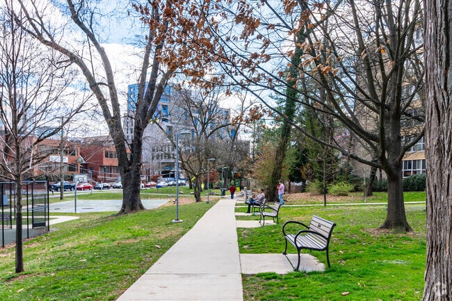 Enjoy the beautiful scenery at the nearby Battery Lane Park.