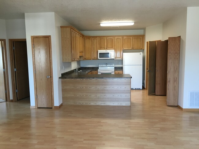 Large kitchen with lots of storage