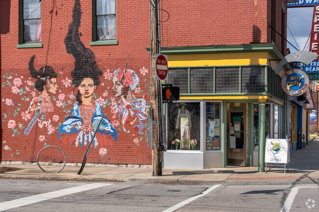 Murals dot Tyler Park, making the neighborhood a haven for local artists.