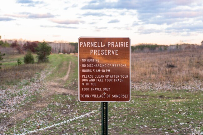 Parnell Prairie Preserve is a joint project with Somerset Township to restore prairie wildlife.