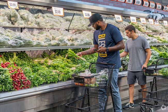 Residents of Westglen can get fresh fruits and vegetables at Naperville Fresh Market.