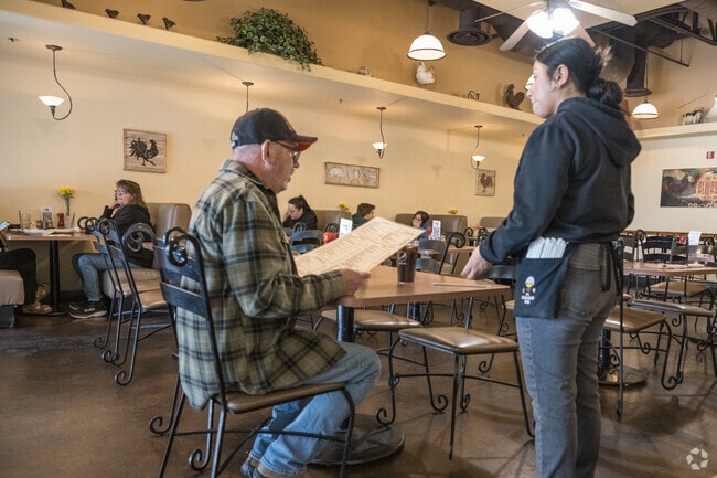 The Cracked Egg in Lone Mountain is a local favorite for home-style cooking.