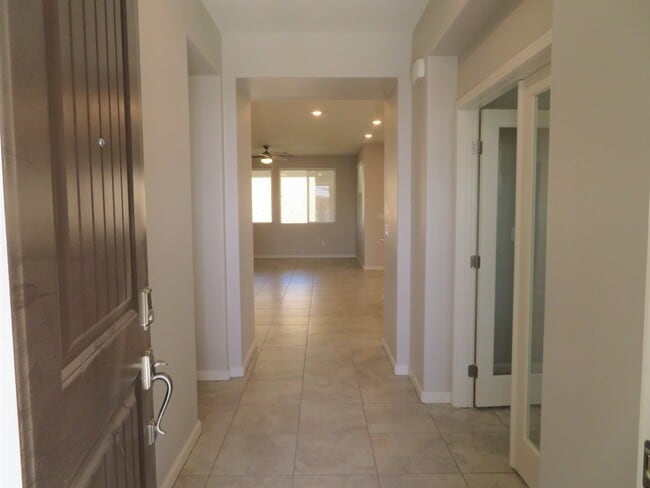 View from front entry door