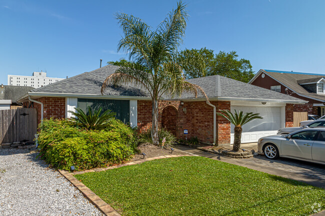 A ranch style home in the Pontchartrain Gardens neighborhood of Metairie.