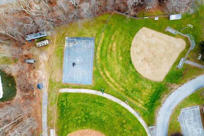 Students may also play softball, kickball, or basketball outside at Helen R Donaghue School.