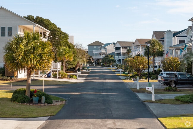 Inland homes in Surf City offer the perfect balance of peaceful living and beach access.