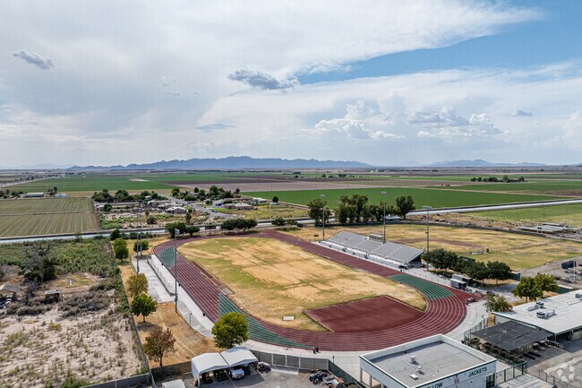 Blythe is proud of the football team at Palo Verde High School.